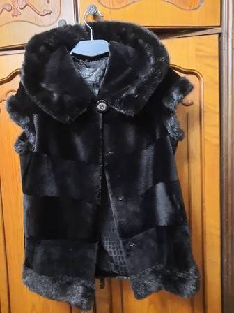 Норковая жилетка