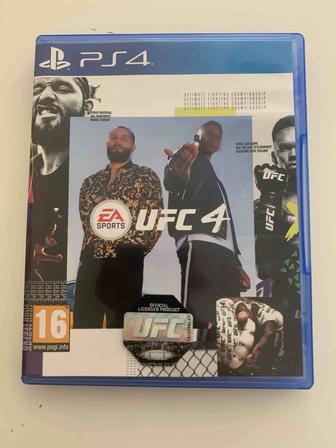 UFC4 игра для playstation