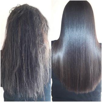 Кератин и ботокс волос