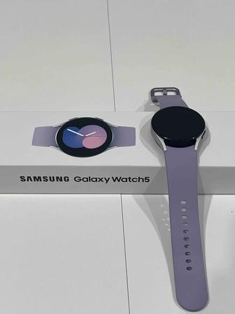Samsung Galaxy Watch 5 (40 mm, Лаванда) Полный комплект