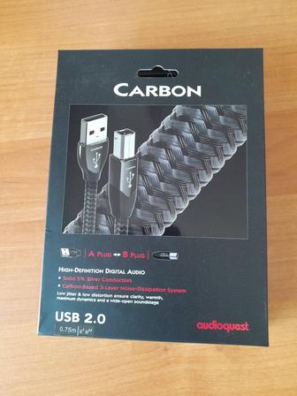 AudioQuest Carbon USB A-B длина 0.75m