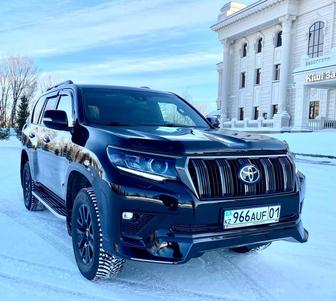 Аренда авто , внедорожник Toyota Land Cruiser Prado с водителем .