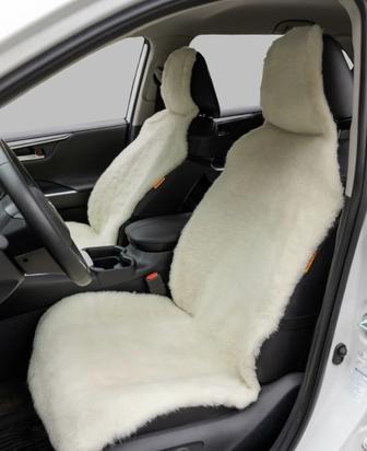 Чехлы автомобильные из ЭКО меха. На передние и задние сиденья.