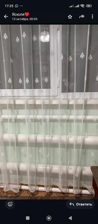 Продам тюль белую