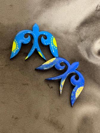 Продам этно брошь