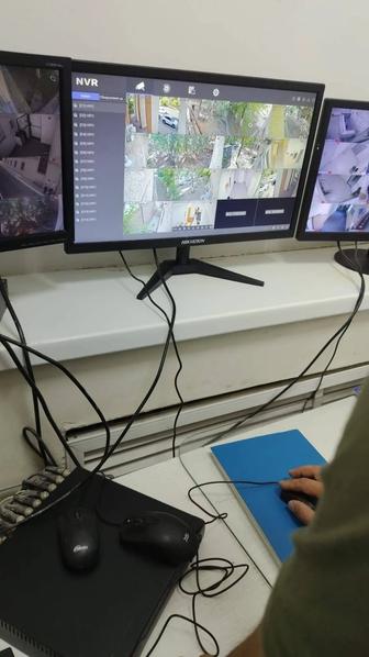 Установка видеонаблюдения
