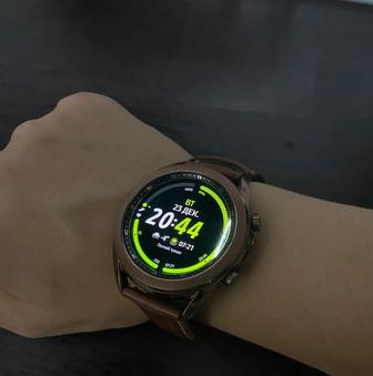 продам смарт часы samsung watch 3 бронза