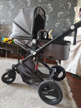 Детская коляска с усиленными колесами