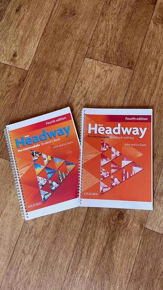 New Headway Pre-Intermediate (4-е издание) в отличном состоянии!