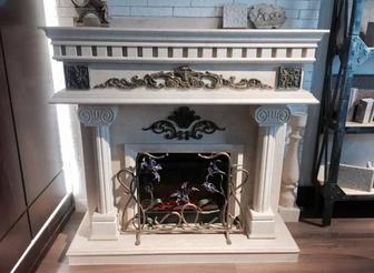 Камин из натурального камня в Алматы и Астане