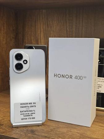 Honor 400 5G 256gb с коробкой зарядкой в идеале