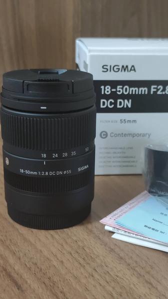 Sigma 18-50 F2.8 новый. Для Sony E Mount