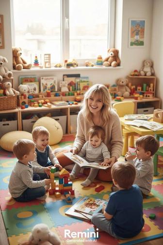 Няня для деток от 3 месяцев.