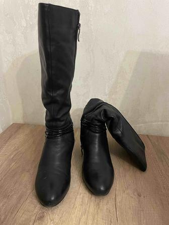 Сапоги кожаные (весна) продам