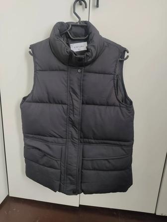 Куртка, безрукавка, джинсовая