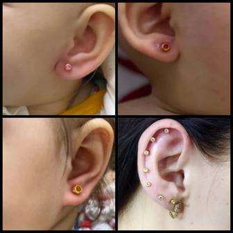 Прокалывание ушей Кулак тесу