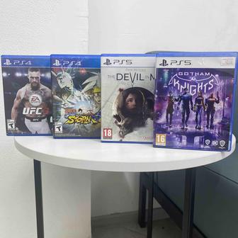 Игры на PS4/PS5. Gotham Knights, The Devil In Me, Naruto, UFC 3