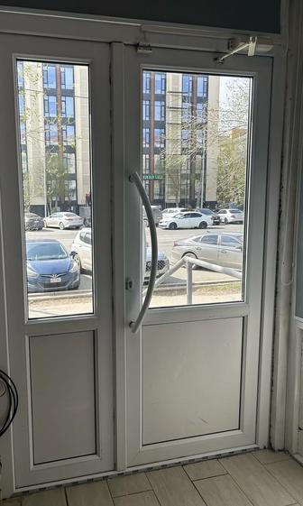 Пластиковая дверь