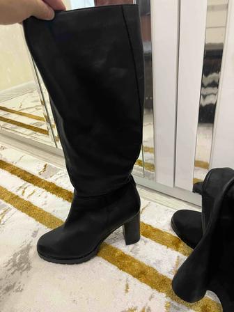 Сапоги кожа натуральная