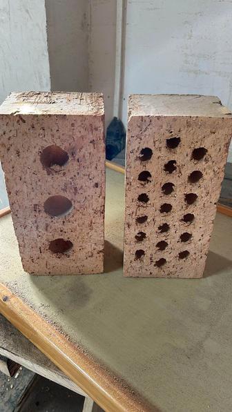 Кирпич полнотелый, пустотелый