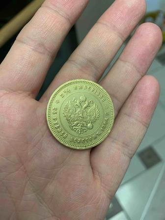 Монета Николая 2го 25рублей