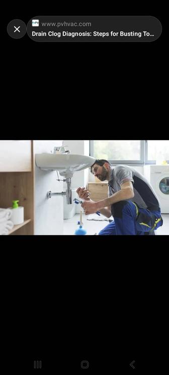 Услуги сантехника