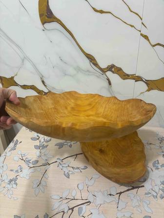 посуда из дерева березы