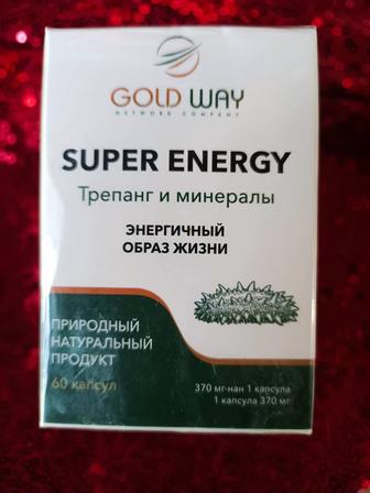 Супер Энерджи Трепанг и минералы 60 капсул Энергичный образ жизни