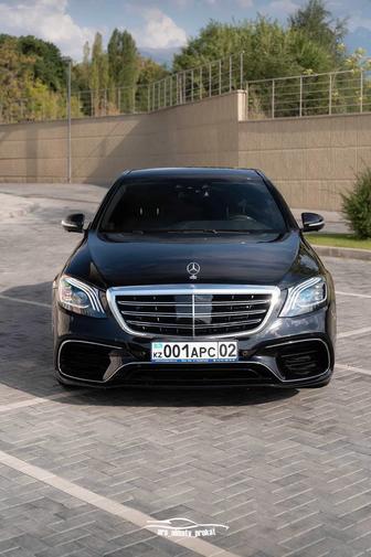 Прокат Аренда Авто S class - w222