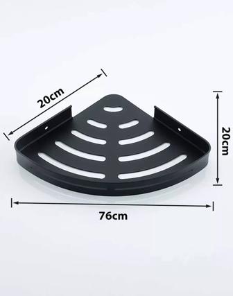 Угловая полка для ванной