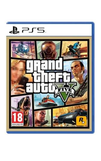 Новый диск GTA5 на PS5