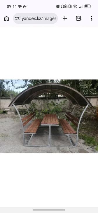 Изготовление лавочек, скамеек, столиков.,беседок вольеров.