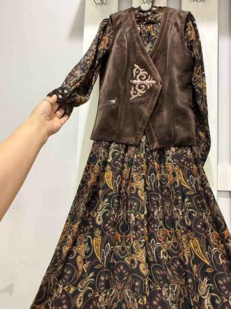 Прокат казакша койлек/ этно стиль платье