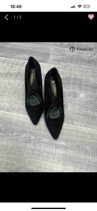 Туфли, замшевые