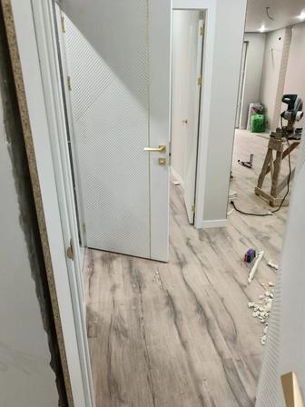 Установка межкомнатных дверей