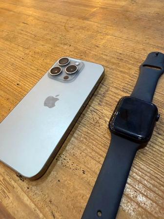 IPHONE 15 PRO и Apple Watch