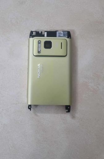 Корпусные оригинальные запчасти зеленого Nokia N8 в хорошем состоянии