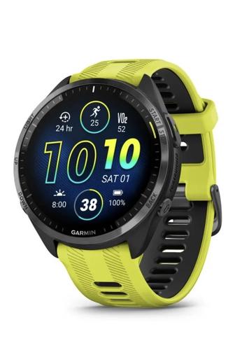 Смарт-часы Garmin Forerunner 965 черный-желтый