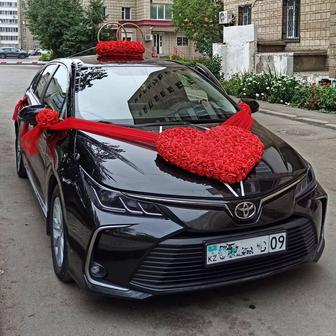 Комплект украшений на свадебный автомобиль