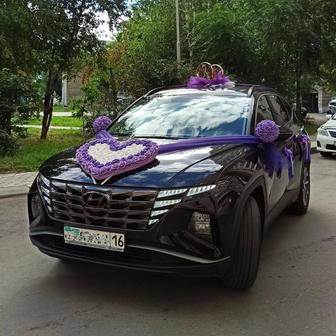 Комплект украшений на свадебный автомобиль