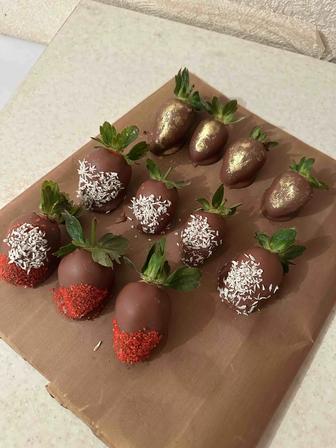 Клубника в шоколаде