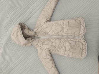 Осенняя удлиненная куртка