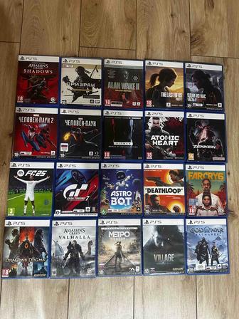 Игры для Ps 4 Ps 5 диски Ойындар PlayStation Slim Pro Слим Про обычный Пс