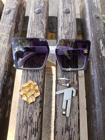 Ретро модные фирменные очки Шанель женские