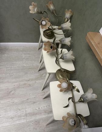 Люстра с бра в наборе