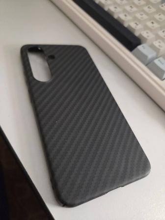 Чехол samsung s25 (под карбон)