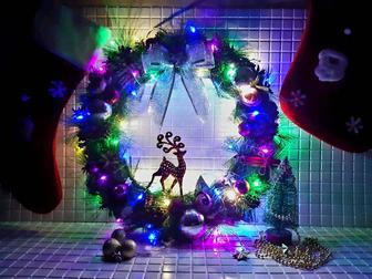 Новогодний венок.