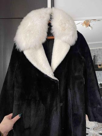 Шуба альпака/песец