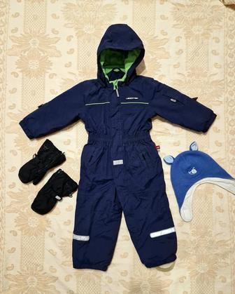 Комбинезон LEGO TEC 92 зима варежки и шапка