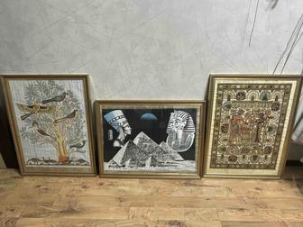 Картины из папируса